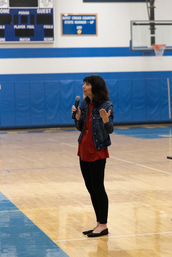 Margaret Peterson Haddix Presenting