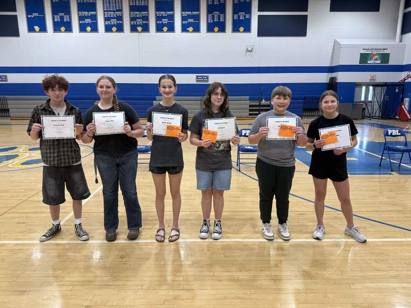 May Students of the Month