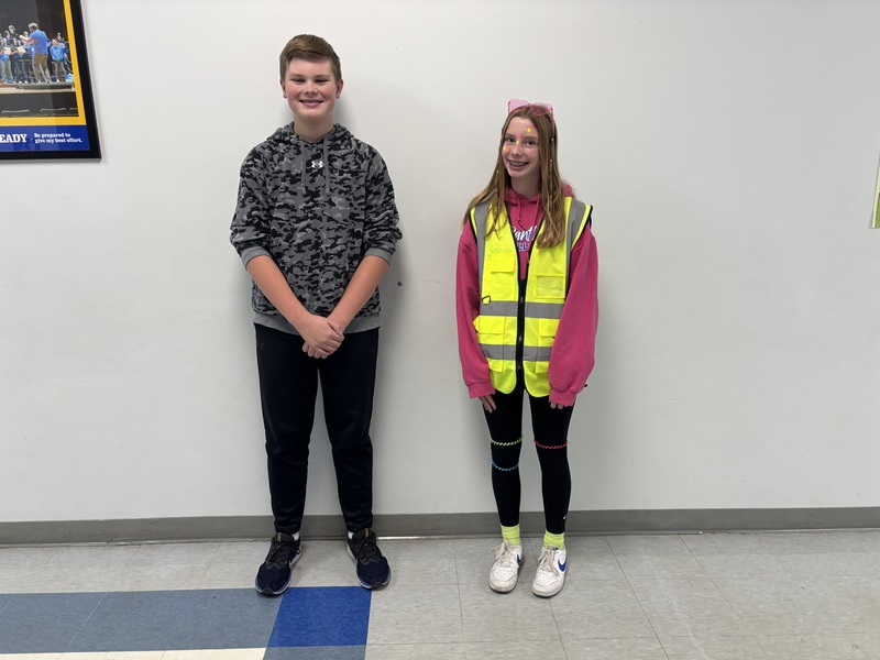 8th Grade October Student of the Month