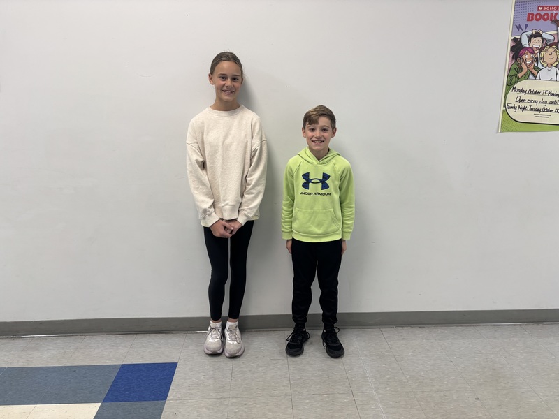 6th Grade October Student of the Month