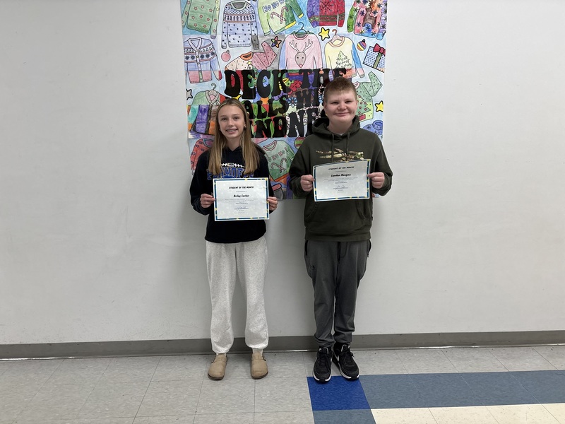 8th Grade Student of the Month