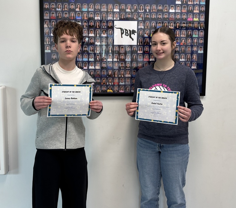 Students of the Month