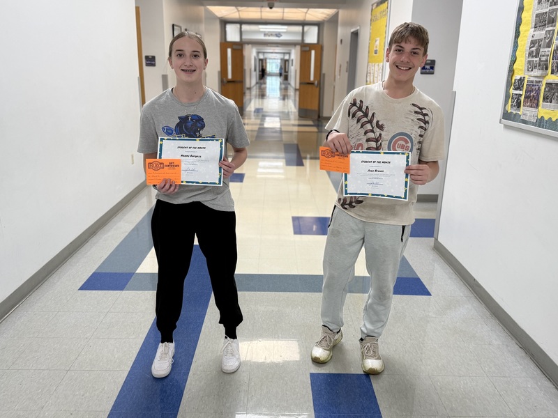 8th Grade Students of the Month