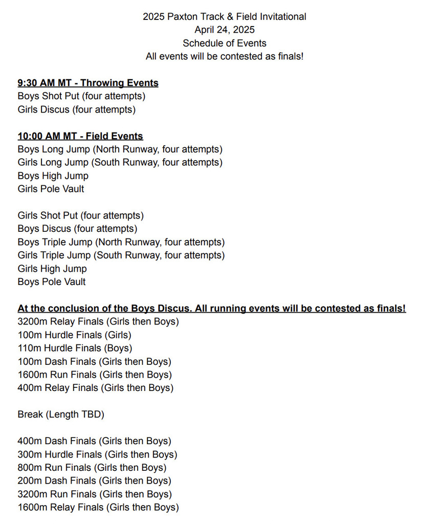 Paxton Invite