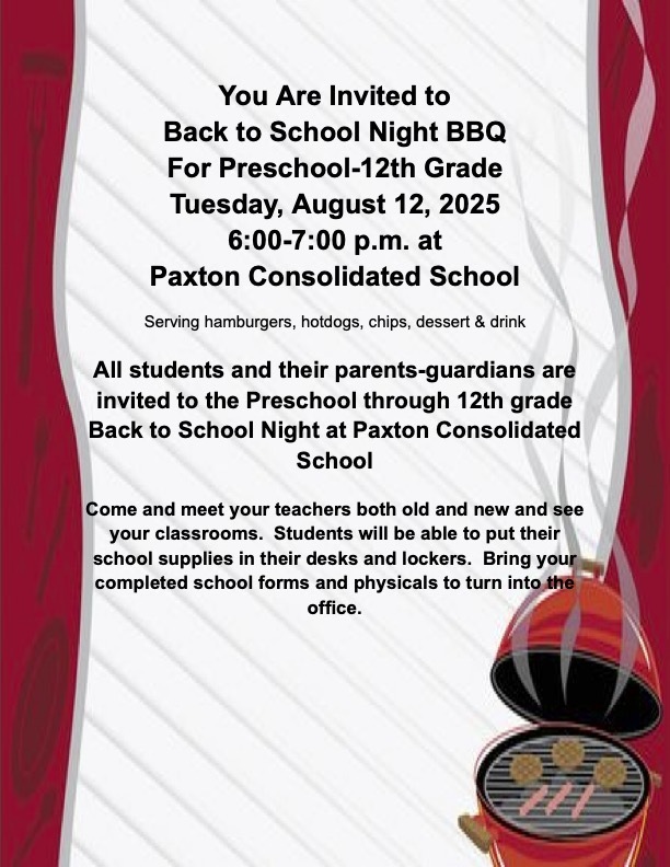 Back to school BBQ 25-26 