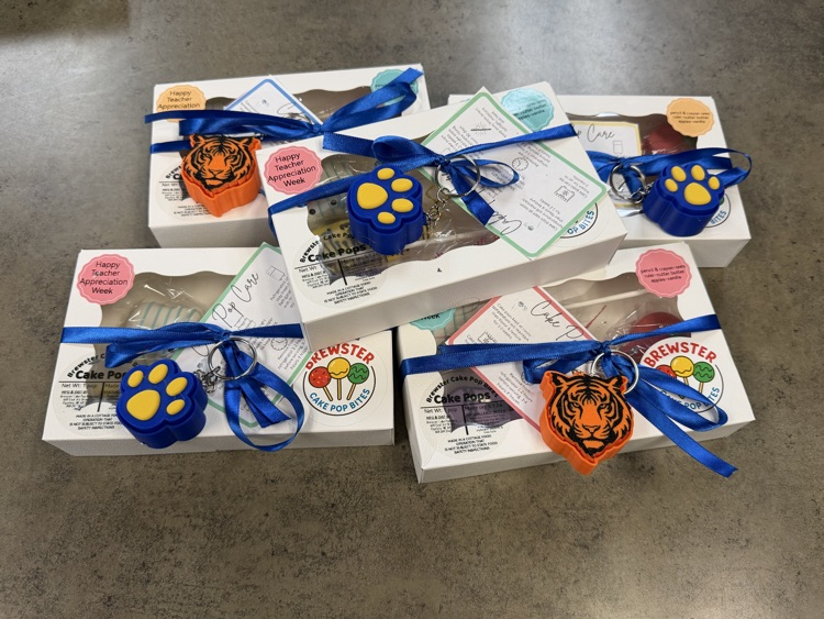 Brewster Cake Pop donations.