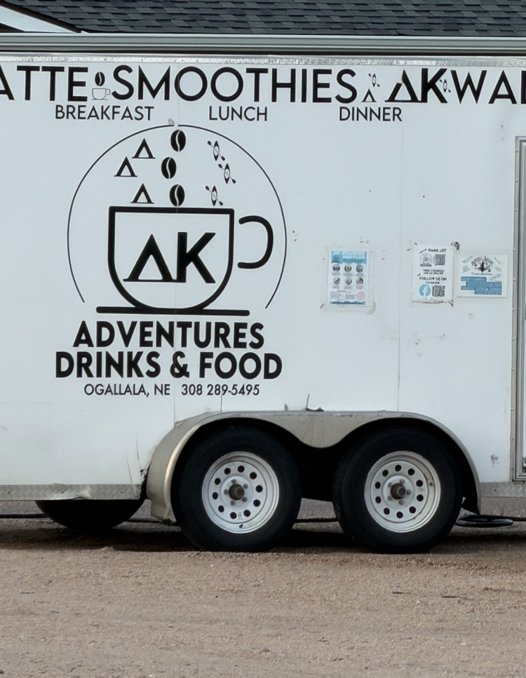 always Kaffeinated trailer at Paxton Schools