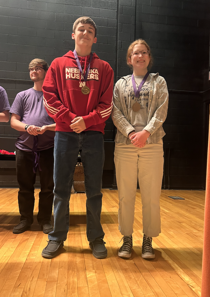 Madilynn and Preston placing 6th in dynamic planet.