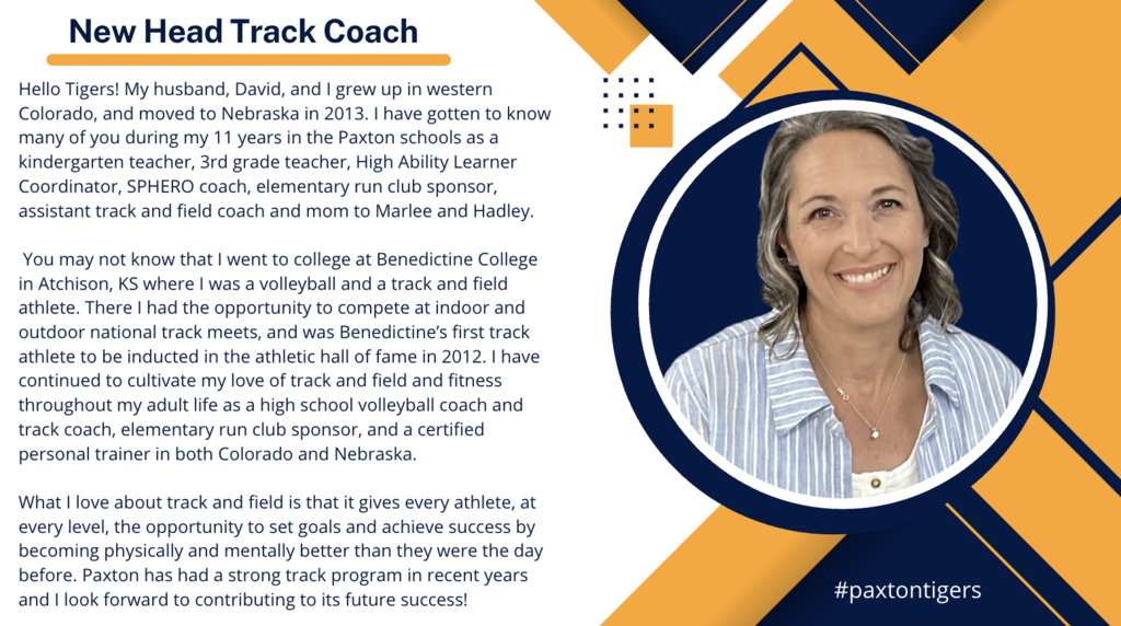 Libby Gleason hired as new head track coach.