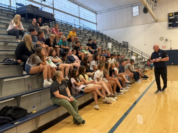 grades 9-12 listening to presentation 