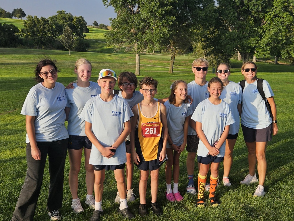 full team picture of the paxton cross country team!