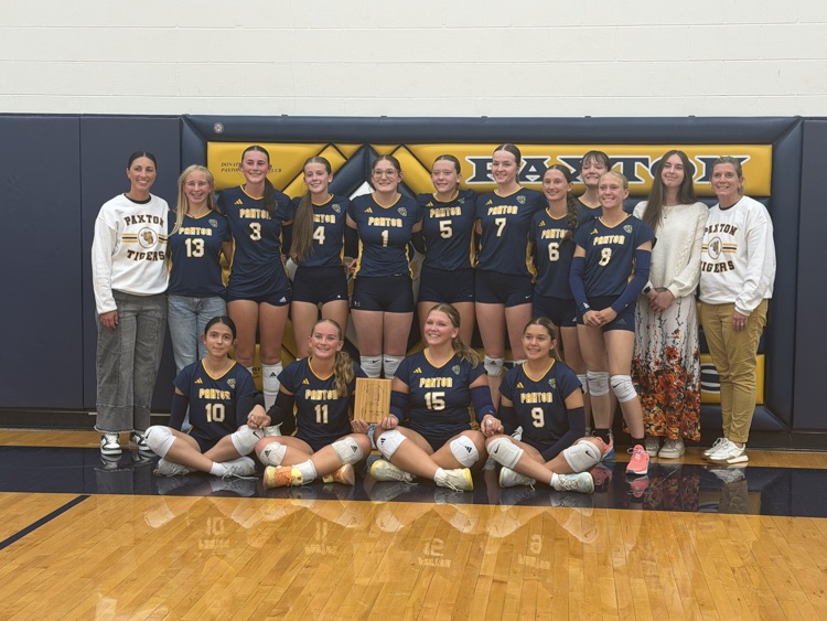 Lady Tigers volleyball team and coaches