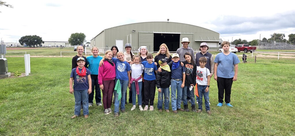 Paxton 5th grade students and FFA members who attended Ag Field Day in Ogallala.