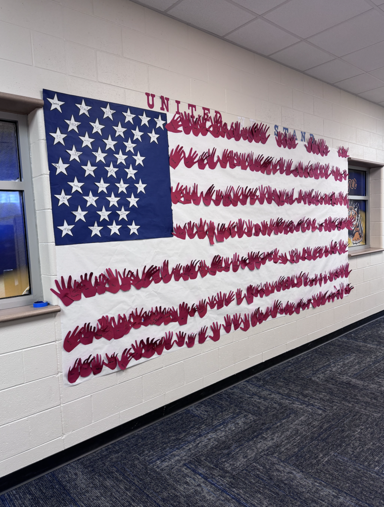 Hand Print Wall