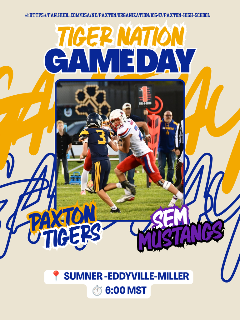PAXTON @ SUMNER -EDDYVILLE-MILLER @ 6:00 MT
