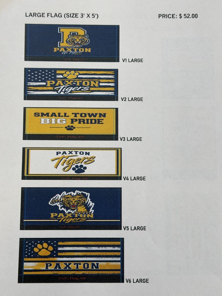 Large flag examples