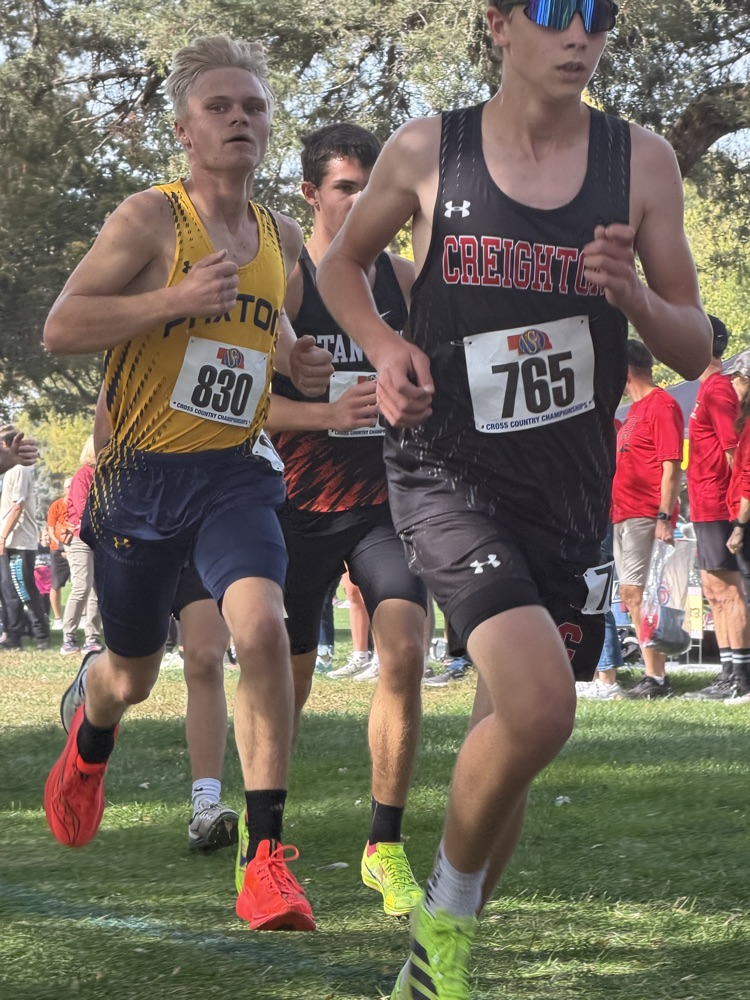 Landon at state XC 