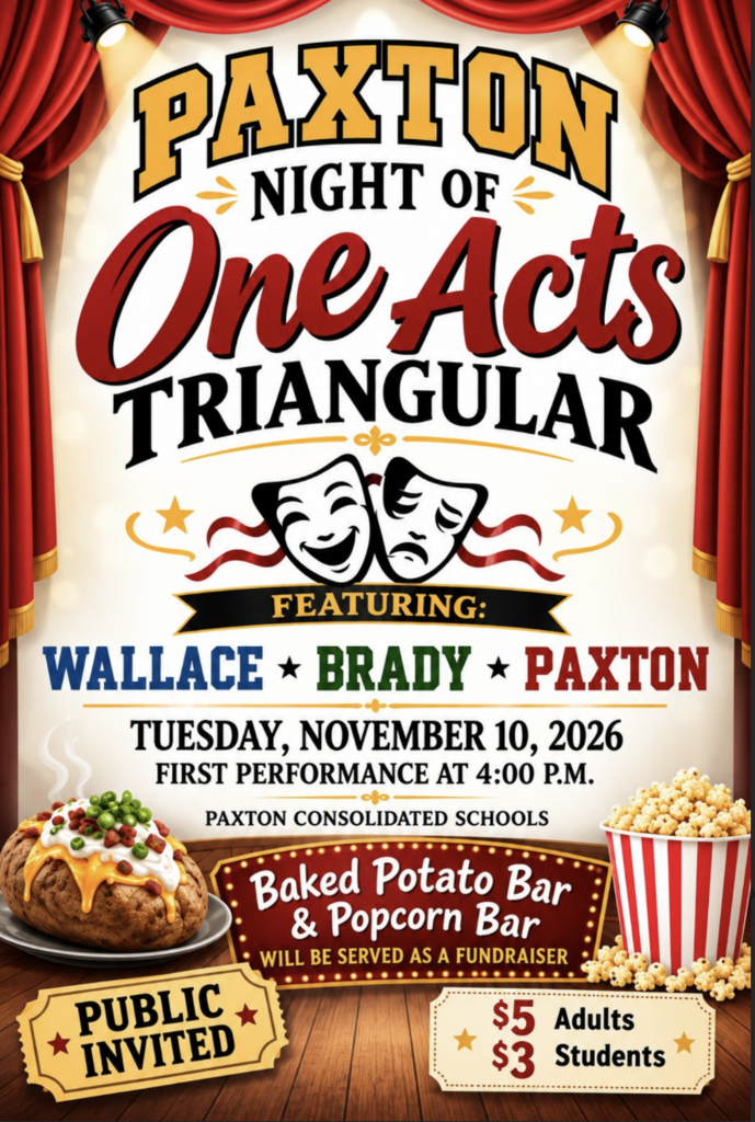 Night of One Acts, Tuesday November 4th at 4:00 pm
