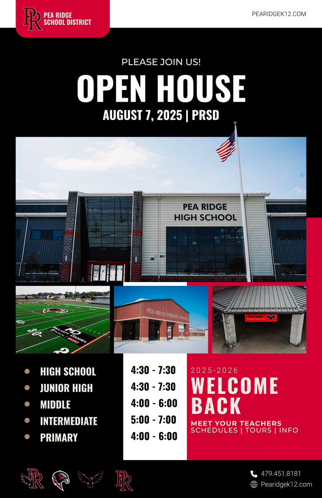 PR Open House days and times
