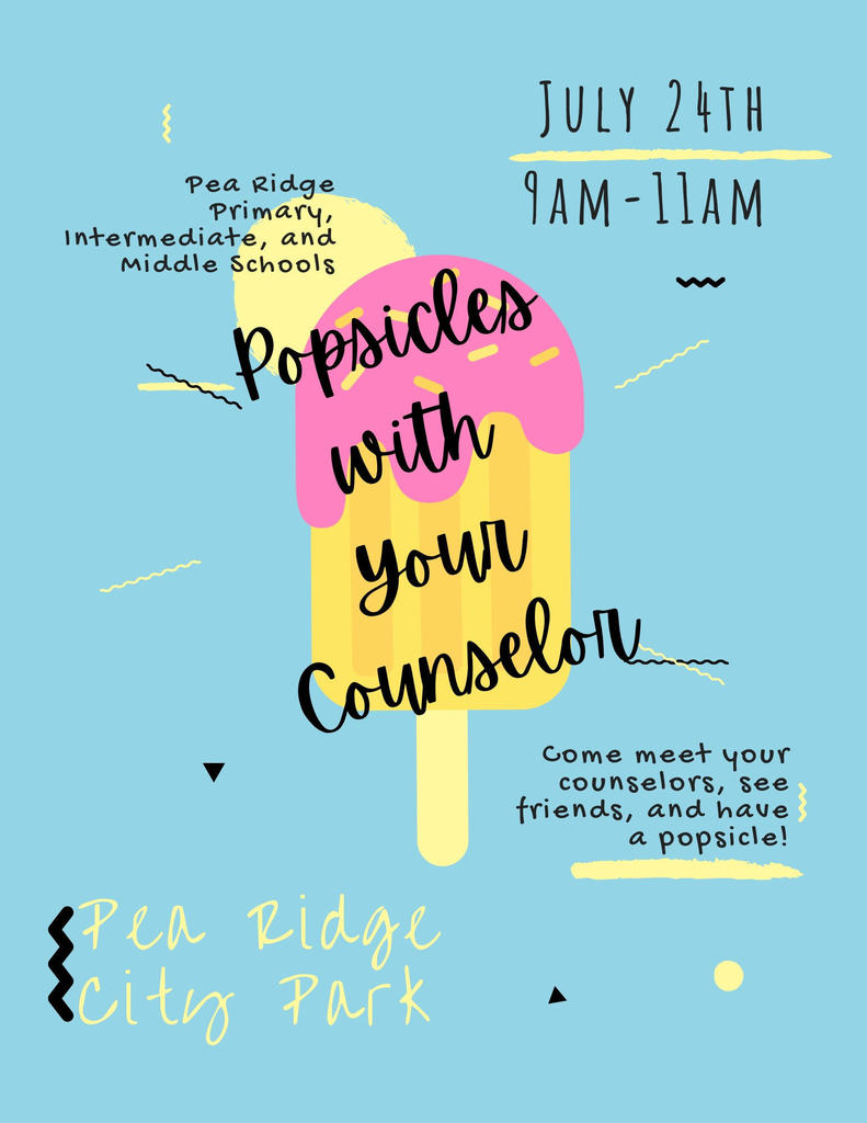 Popsicles with your counselor