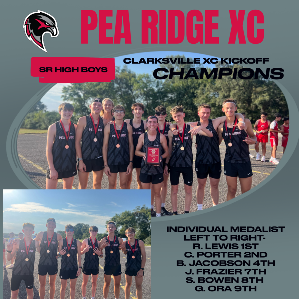 XC Meet Champs- Sr. High Boys