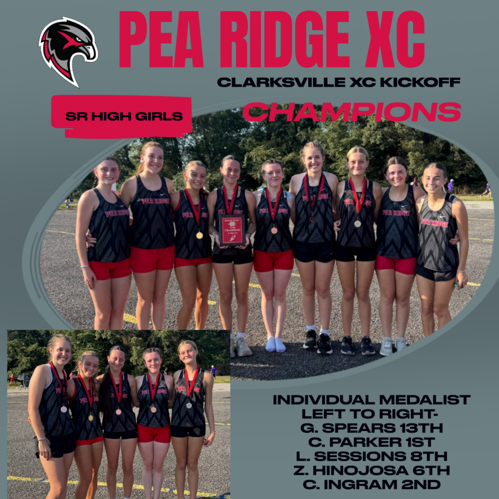 XC meet Champs- Sr. High Girls