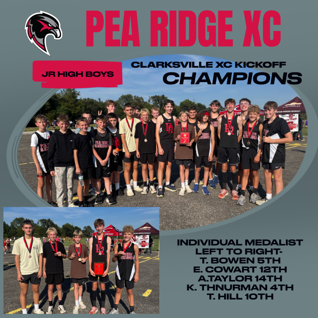 XC Meet Champs- Jr. High Boys