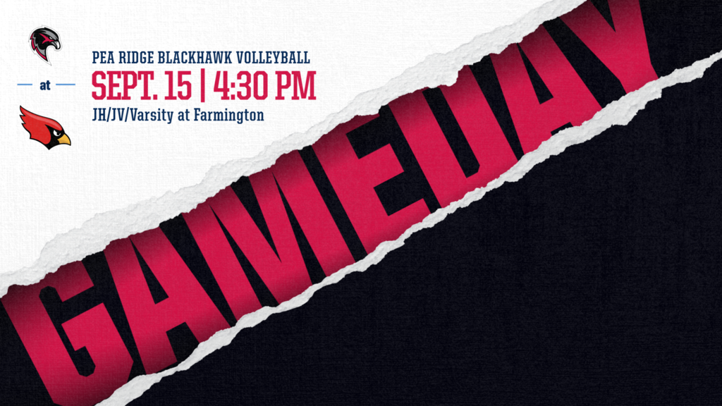 JH/JV/Varsity at Farmington tonight 