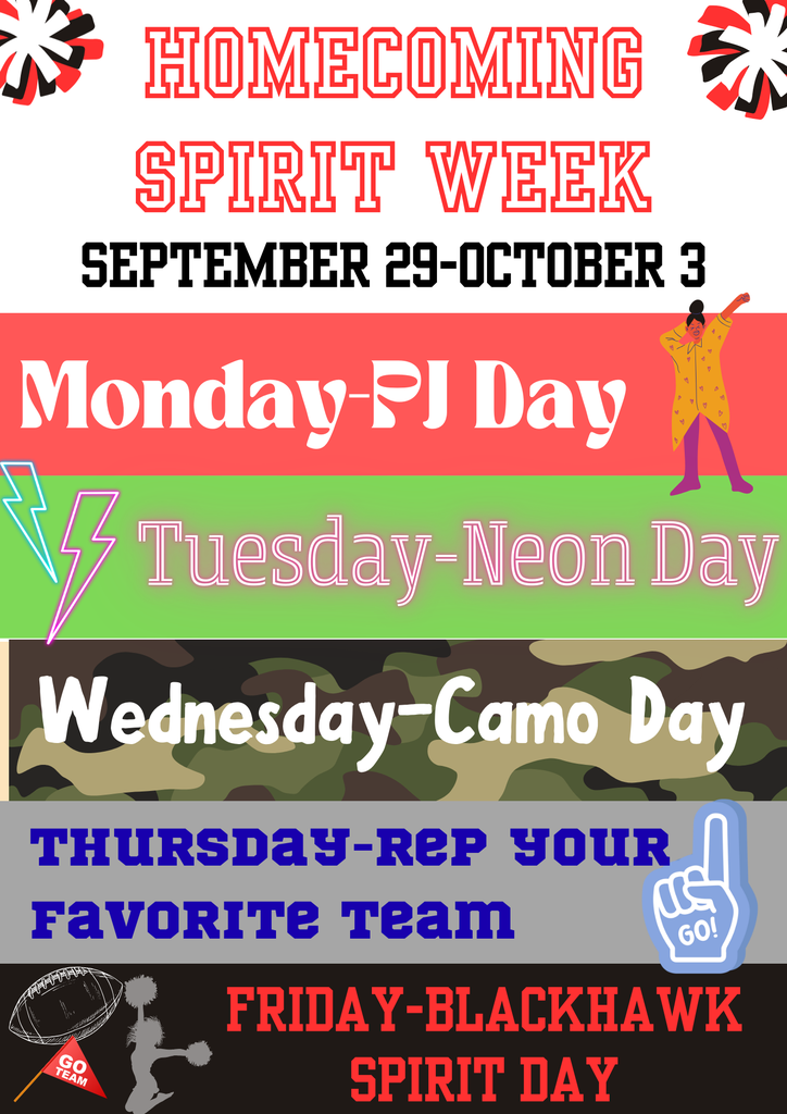 HOCO Spirit Week