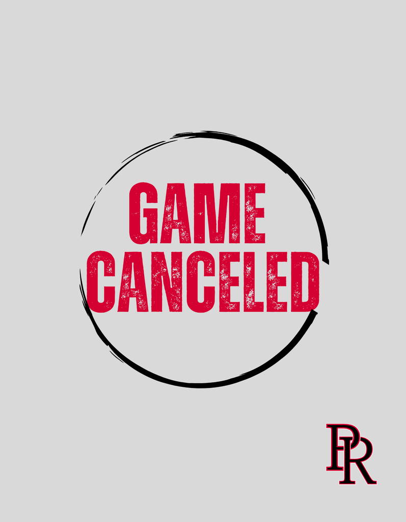 JV game cancelled 10/6