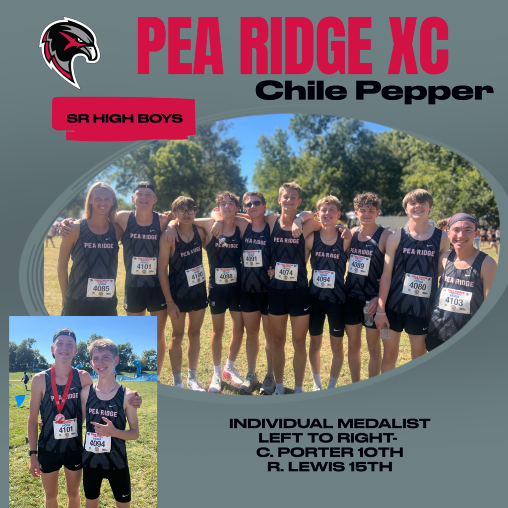 Sr. High Boys competed in the Chile Pepper this past Saturday.
