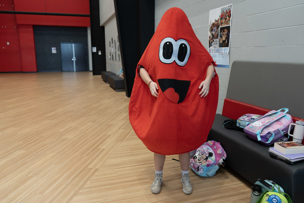 HOSA blood drive