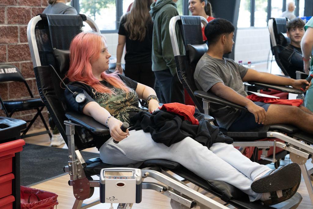 HOSA blood drive