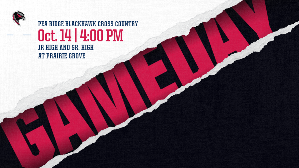 XC at Prairie Grove 4:00pm
