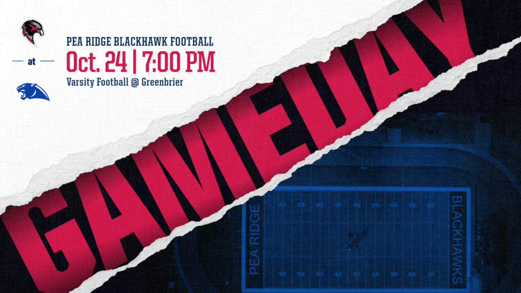 Varsity Football @ Greenbrier tonight 7pm