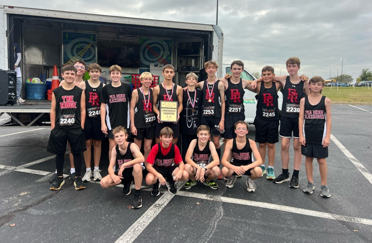 XC- Jr. High Boys win Conference Championship 