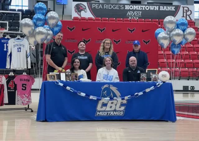 Signing Day- Zoe Olson signs with Central Baptist College Volleyball 
