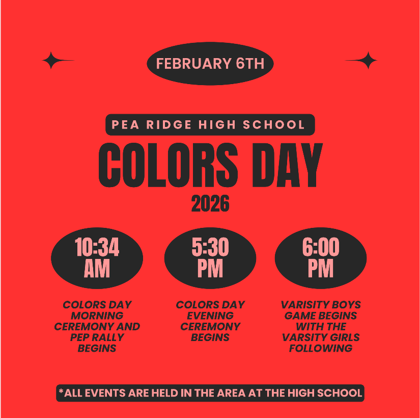 Colors Day Schedule 