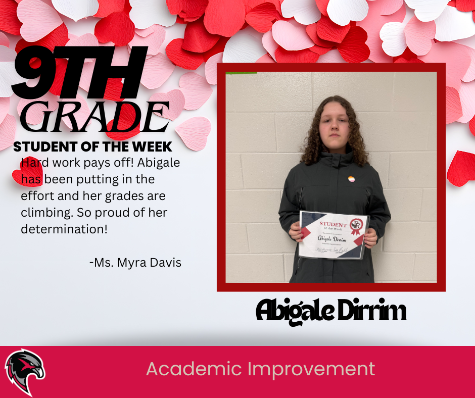 9th Grade Student of the Week
