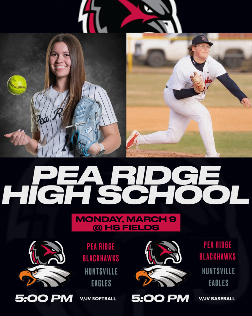 HS Softball/Baseball games today at 5pm