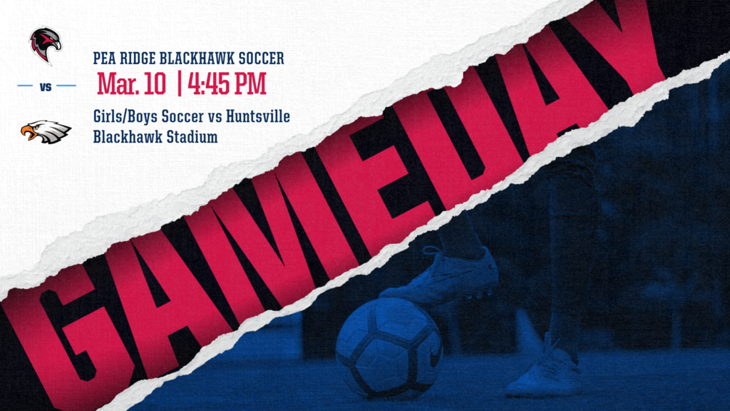 Girls/Boys Soccer vs Huntsville 4:45pm Blackhawk Stadium