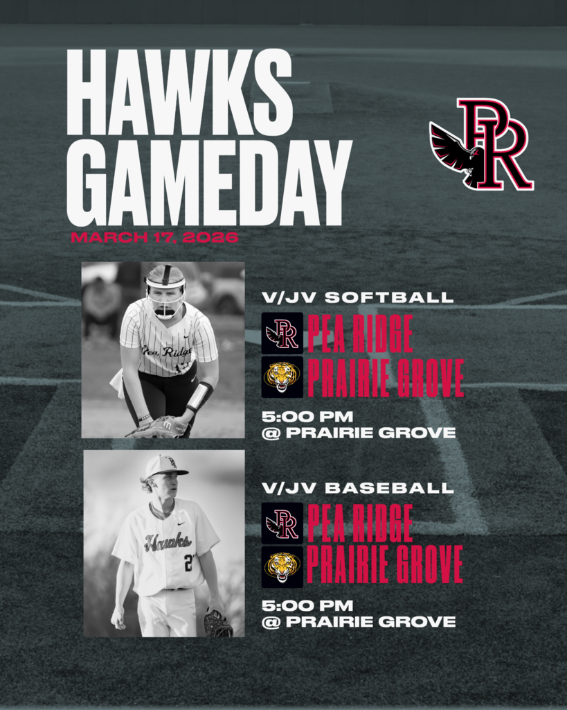 Softball/Baseball V/JV at Prairie Grove 5pm 