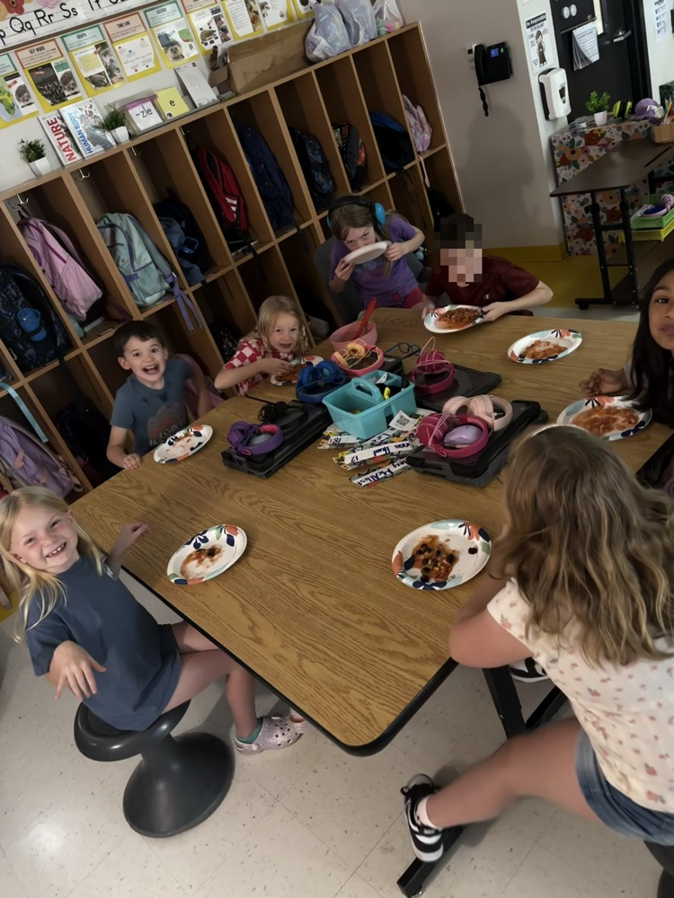 enjoying fruit salad