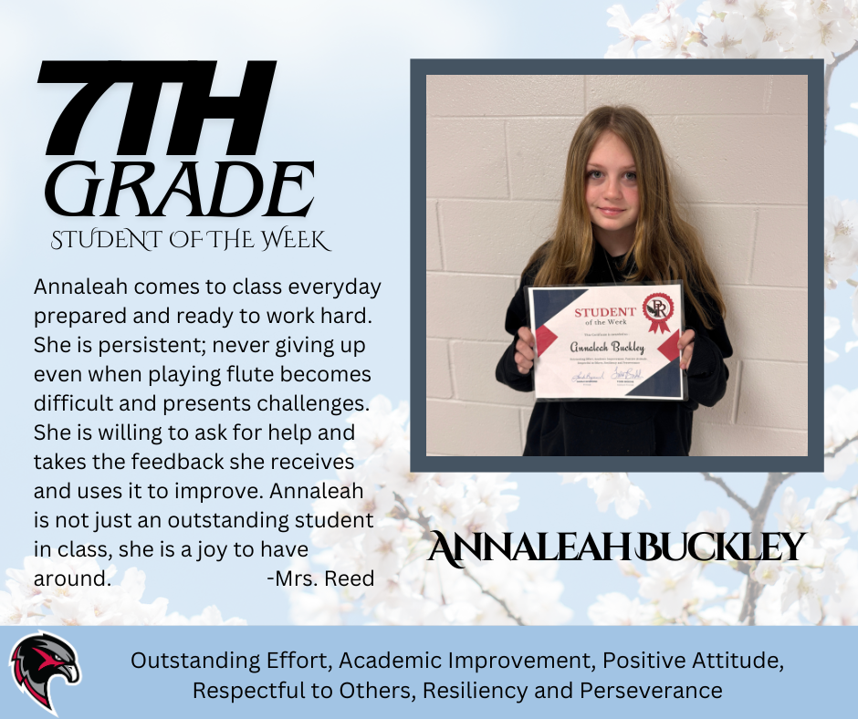 Student of the Week