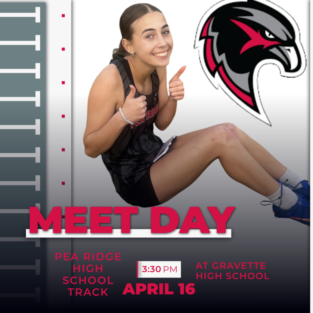 HS Track Meet today at Gravette 3:30pm