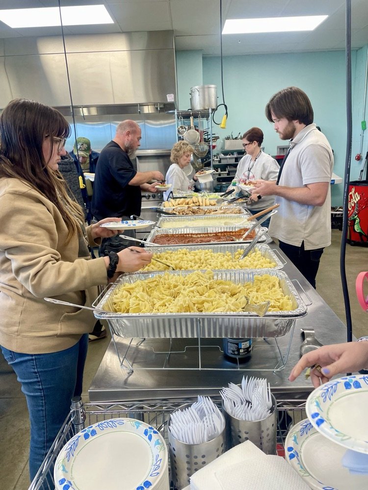 pasta lunch bar