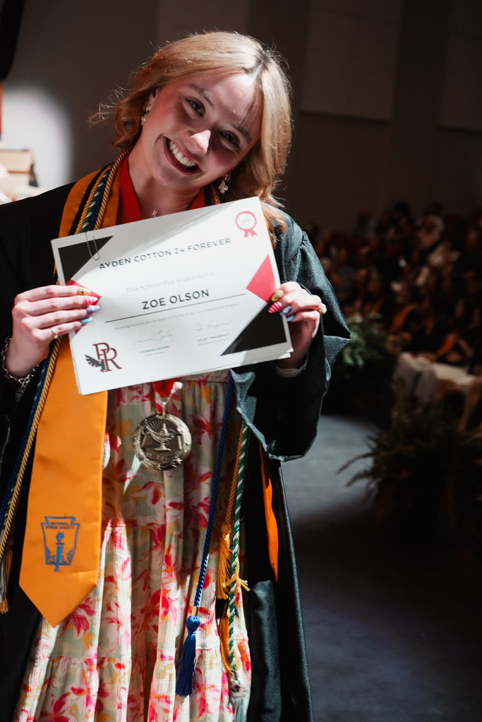 scholarship night recipient