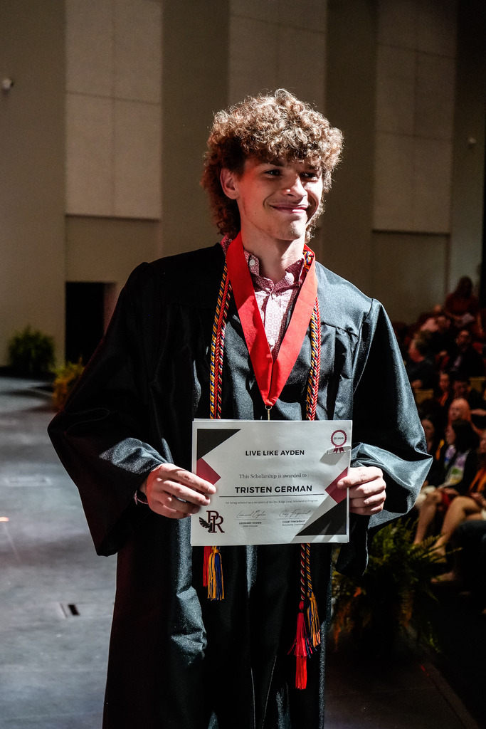 scholarship night recipient