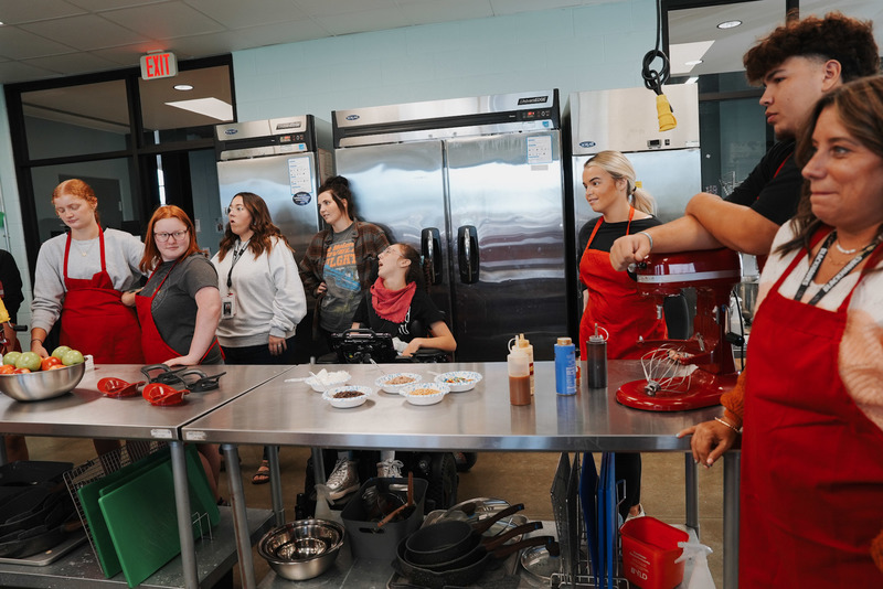 Red Apron students and helpers