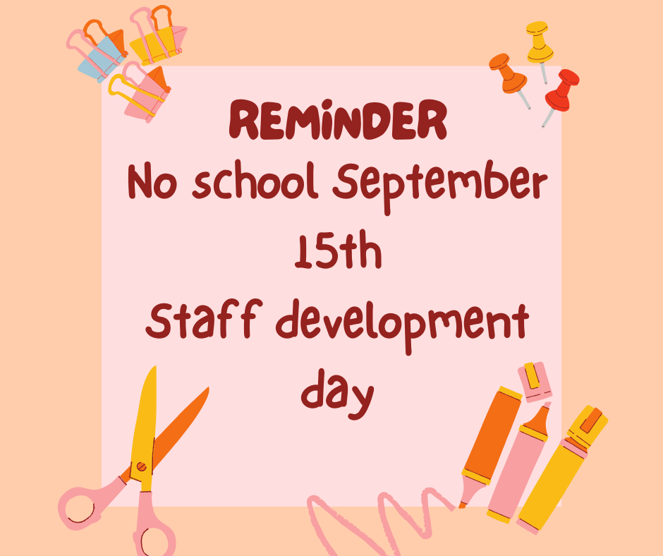 No school Sept 15